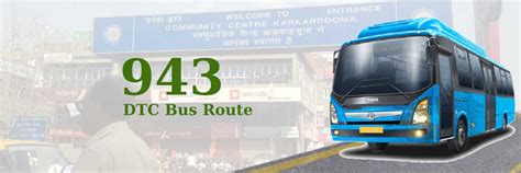 943 bus route|dtc bus route online.